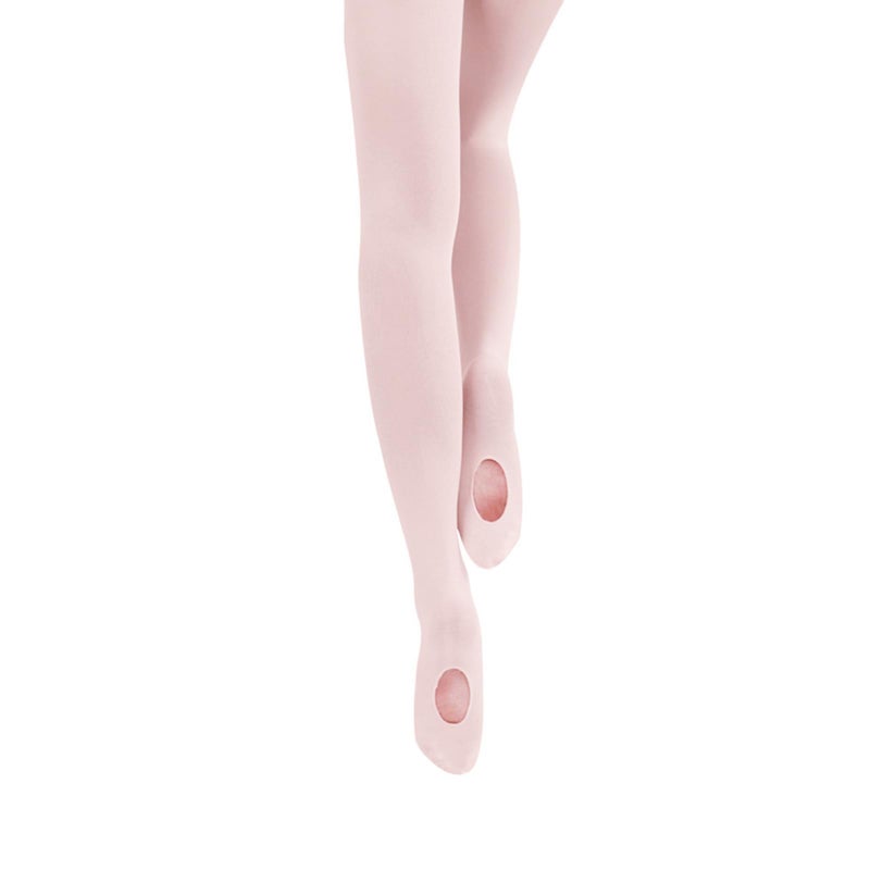 PAPPNTI Girls' Ultra Soft Pro Dance Tights Ballet Transition Daily Student Tights (Toddler/Little Kid/Big Kid) Pink 1 Pair L(8-10 Years) - Image 1